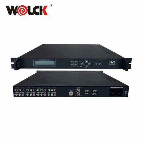 8 in 1 ASP SD MPEG-2/MPEG-4 IPTV MPEG4 HD Encoder made in China