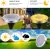 Import 800Mah Solar Led Light 8LED Solar Lights Outdoor Decorative Warm Color Solar Underground Light from China