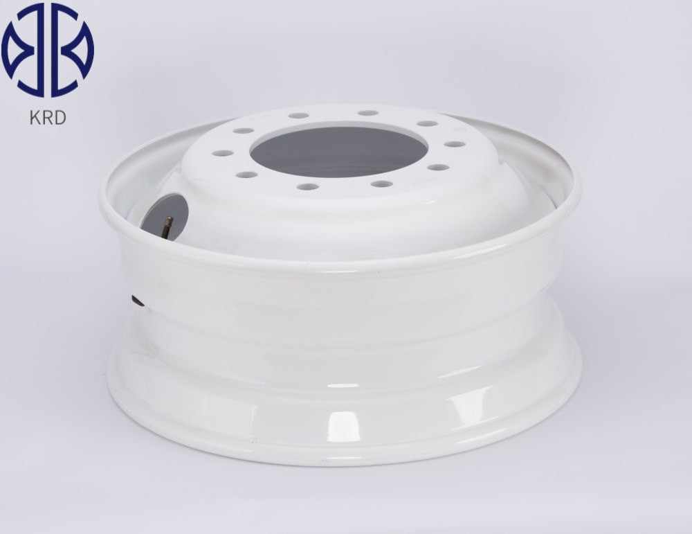 Buy 8.25x24.5 Bus Truck Trailer Wheel Hub Rim Tubless Steel Rim from ...
