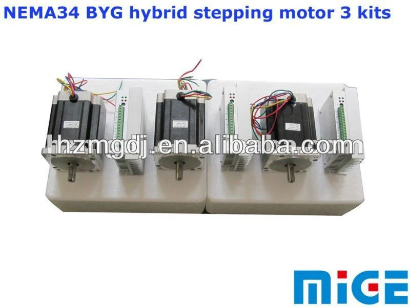 8.5Nm NEMA34 BYG hybrid magnet stepping motor