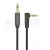 Import 90 degree 3.5mm male to male aux audio jack cord cable for car Smartphone MP3/4 from Vietnam