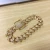 Import 925 sterling silver 18K gold cuban link chain necklace Bracelet custom diamonds iced out cz hiphop miami cuban chain from China