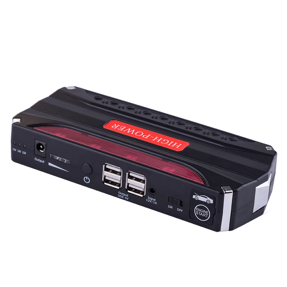A++ Quality 68800mAh 4USB Portable Emergency Car Jump Starter Battery Jump Starter with Torch