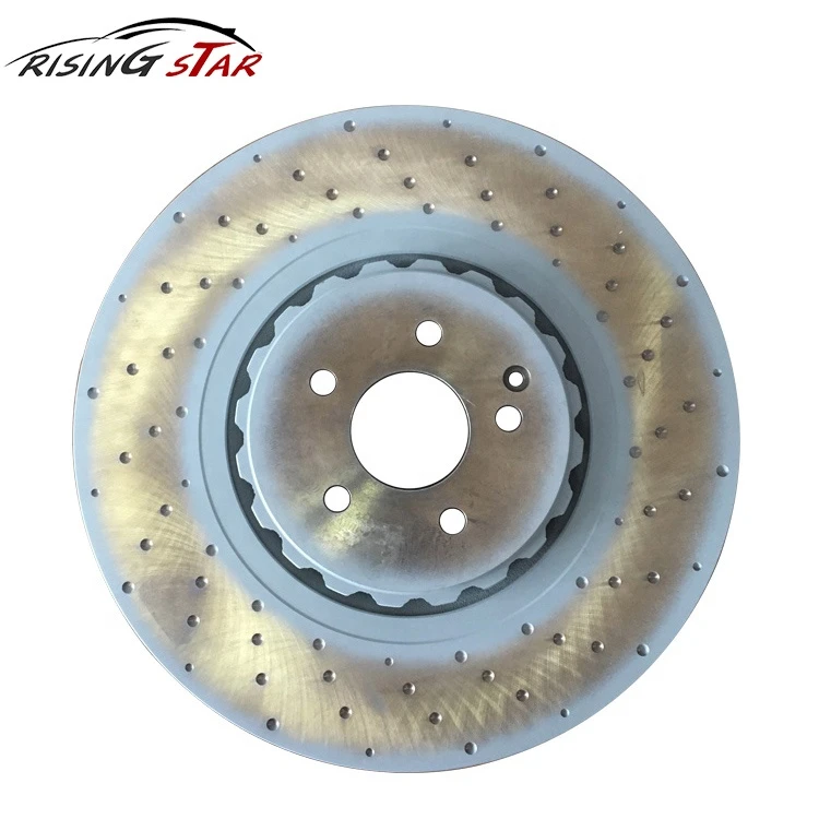 A2214211312 auto front brake disc rotor for Mercedes Benz W221 C216 S63 AMG S65 CL63 AMG