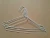 Import A358 laundry product anti slip metal pvc coated clothes hanger from China