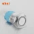 Import ABEI 16mm Flat Ring With light led waterproof metal switches button for doorbell momentary push button switch from China