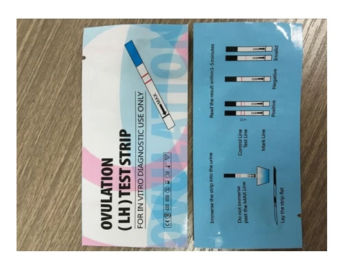 Accurate One Step Wholesale Urine Pregnancy Ovulation Test Strip for women with CE/FDA approval