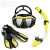 Import Adults High Quality Dry Top Anti Fog Snorkel Scuba Snorkel Tube Diving Mask Swimming Goggles Diving Fins Set from China