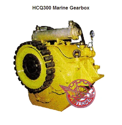 Advance  light high-speed Marine Gearbox HCQ300 suitable for small and medium high-speed boats such as yacht, traffic,