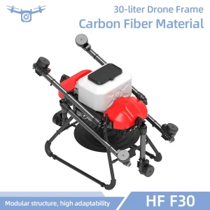 Agricultural 30kg Load Spray Drone 6-Axis Surround Collapsible Agriculture Drone Frame