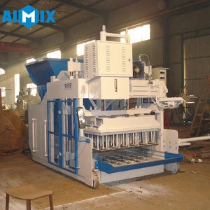 Aimix mobile full automatic brick making machine concrete block machinery