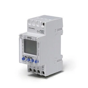 ALION AHC610 DIN rail LCD weekly digital timer, time switch manufacturers low-cost direct sales