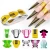 Import Aluminized Paper Butterfly Acrylic Plastic Extension Guide Nail Form 100pcs/roll Nail Paper Holder from China