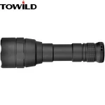Aluminum Led Torch rechargeable Flashlights with18650 battery Led Flashlight torch