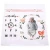 Import Amazon hot sale fashion design beautiful photography background brop infant newborn baby monthly milestone blanket from China