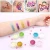 Import Amazon hot selling birthday party  12 color glitter toy 3 tattoo stencils  Rich gifts and toys set for children from China