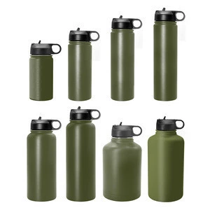 Amazon New Design Vacuum Water Bottle Small Thermos Flask Sports Bottle