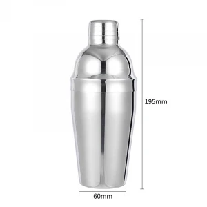 Amazon top seller 750ml /550ml Shaker Bar set Stainless Steel Cocktail Shaker Set with Stand
