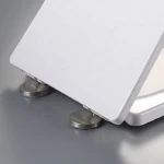 ANBI Good Quality European Sanitary Ware Bathroom UF Rectangular Toilet Seat Cover For Small Bathroom