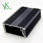 Anodized aluminum extrusion corner connector cnc machining part