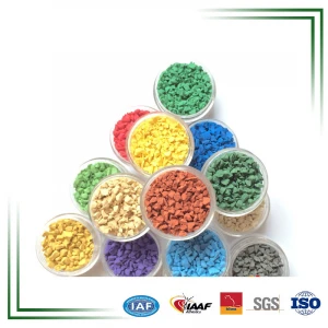 Anti-Static EPDM Granules Colorful Rubber Mat Rubber Flooring