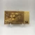 Import Antique imitation 24K gold fake euro money with 50 euro Bill Note design for christmas kids gifts from China
