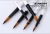 Import Art Model Paint Nylon Hair Acrylic Oil Watercolour Drawing Art Supplies Brown 6 Pcs Painting Craft Artist Paint Brushes Set from China