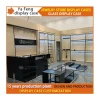 Attractive Custom Organizer Retail Store Golf Club Push Stand Freestanding Floor Metal Steel Box Display Stand Stand