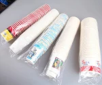 Automatic coffee/tea/juice 70OZ 120OZ custom printed paper cup packing packaging machine