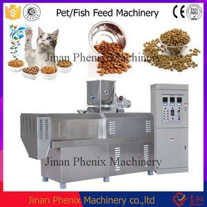 automatic dry pet /animal/dog food pellet processing line price