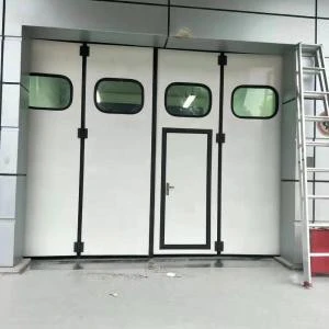 Automatic Industrial accordion Exterior folding door