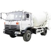 Automobile chassis concrete mixer truck 5 square cement tanker truck for construction site