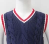 baby sweater/baby boy&#039;s British style V-neck knit vest