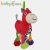 Babyfans baby musical toy of lovely animal horse soft plush baby toys