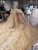 Import Backlakegirls 4780 Elegant Gold Wedding Dresses With Sequins Ball Gown Arabic Luxurious Wedding Gowns dress2018 Robe from China