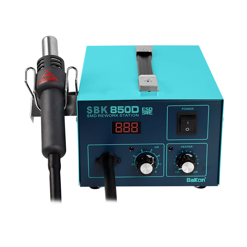 Bakon SBK850D digital display hot air station soldering  rework station