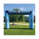 Balloon-Inflatable Portable Outdoor Trade Show Air Arch PVC Tarpaulin Windproof Rainproof Inflatable Arch