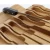 Import Bamboo knife block knife holder fit for 12 knives and one sharpener from China
