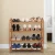 Import Bamboo Shoe Rack 4-Tier Entryway Shoe Shelf Storage Organizer for Home and Office from China