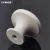 Import Bathroom door fittings factory supply wood door pull handle cabinet ivory white ceramic handle from China