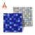 Import Bathroom glossy glass mosaic wall tiles popular blue colour glass mosaic tile for swimming pool from China