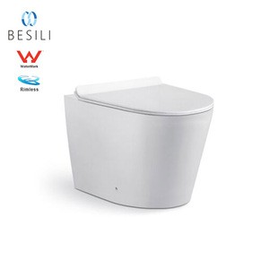 Bathroom top brands design floor mounted toilet pan with conceal cistern 2057B