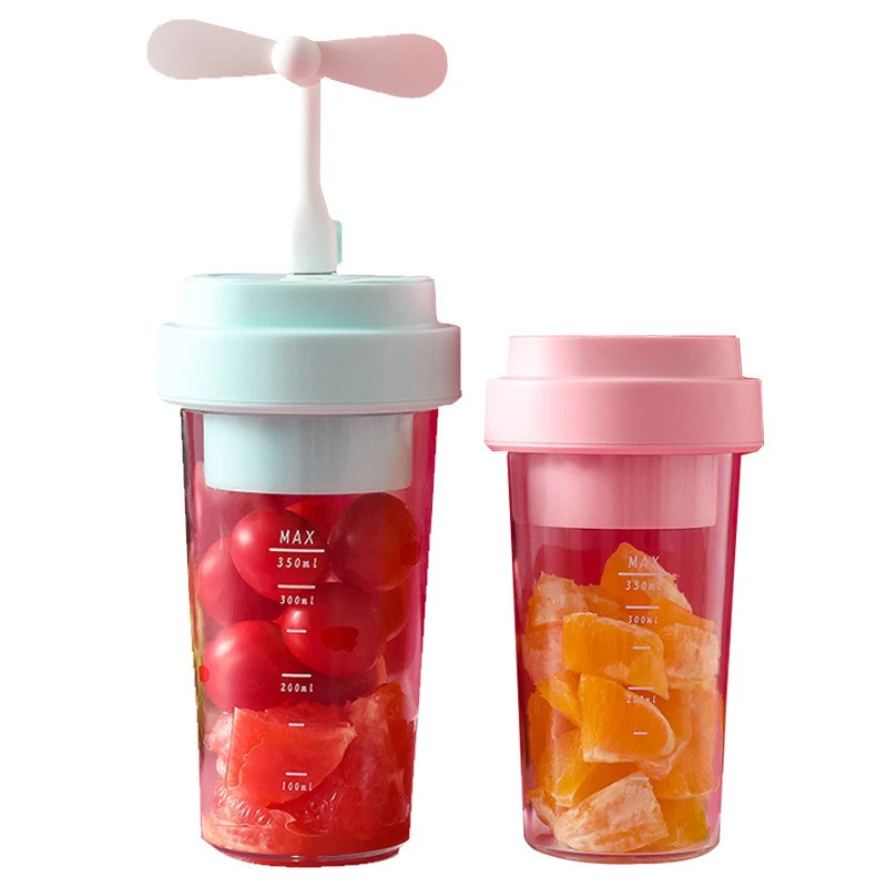 batter yoperated electric smoothie steel fruit vacuum glass Dender stainless usb rechargeable mini portable blender Juicer Cup