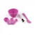 Import Beauty 6 in 1 DIY Facial Mask Miing Bowl Brush Spoon Stick Tool Set Model 1 from China