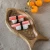 Import Beech Wooden Fruit Plates, Fish-Shaped Small Trays, Engraved Wood Sushi Plates from China