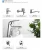 Import BEL-01 hot sale Bella series basin faucet bathroom taps Chrome plating from China