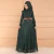 Import Belted Dress with Cord Detail - Khaki Modern Islamic Clothing Made in Turkey from China