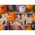 Import Best Price Tassel Linen Black Spider Printed Picture Table Runner for Halloween Banquet Gathering Decoration from China