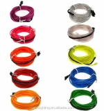 Best PriceWholesales Multi Color EL Wire 1-100M Decoration LED Strip Light