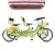 Import best selling 4 person surrey bikes 4 seater tandem bicycle from China